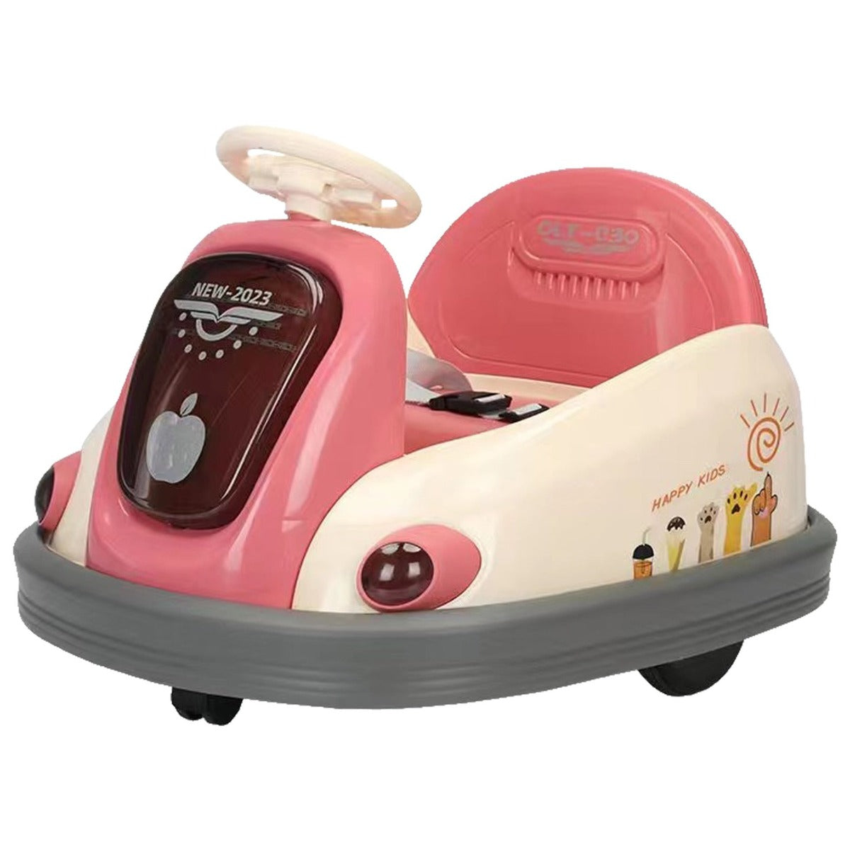 Buy Kids Ride On Battery Operated Bumper Car with Remote Control Pink | Yallatoys.com