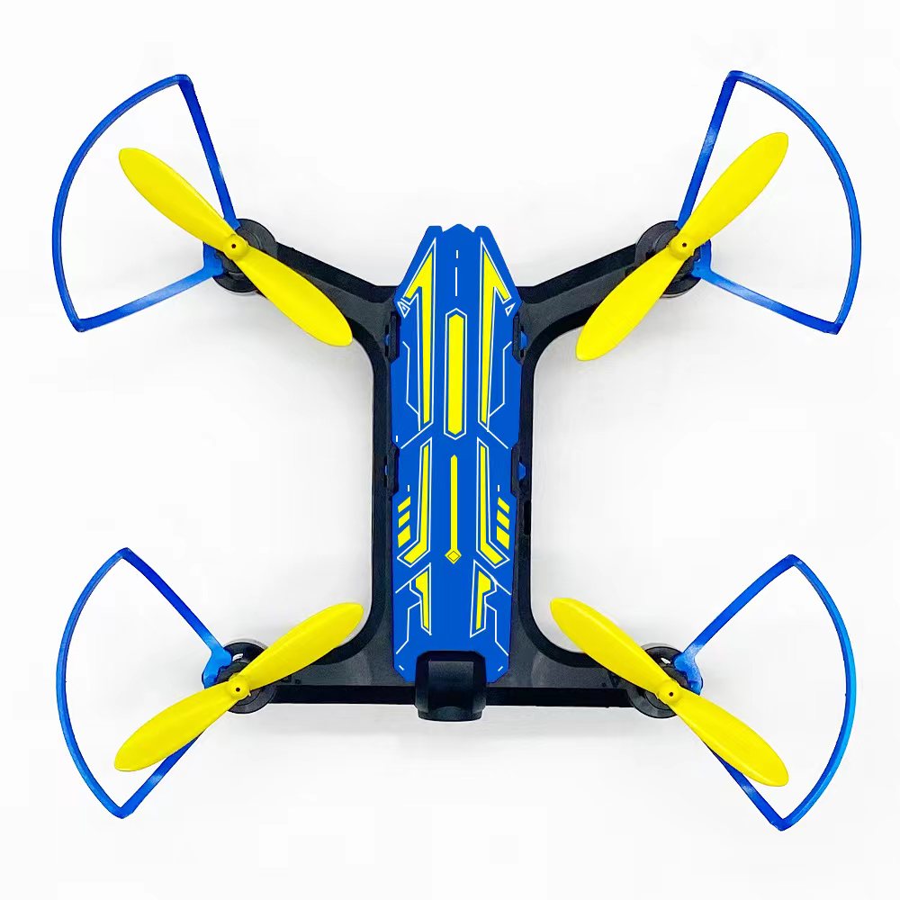 Buy Small Four Axis Aircraft With Light 2.4g Blue | Yallatoys.com