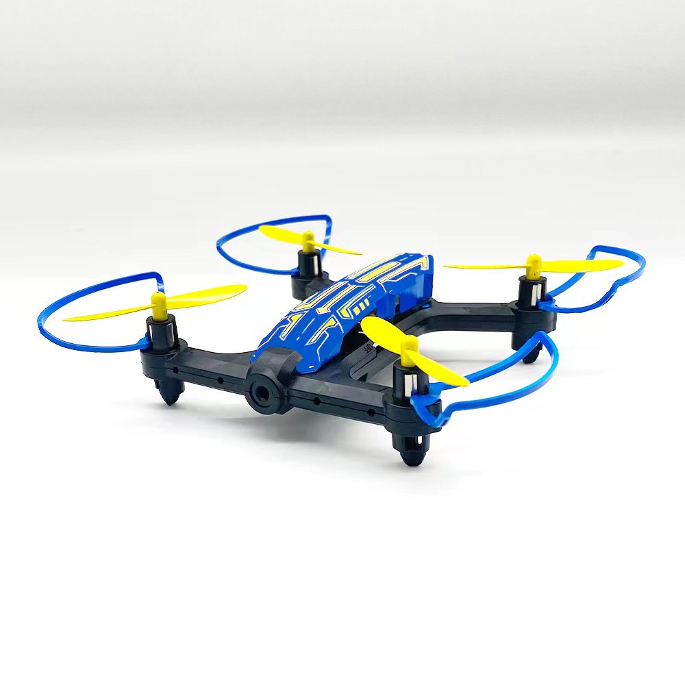 Buy Small Four Axis Aircraft With Light 2.4g Blue | Yallatoys.com