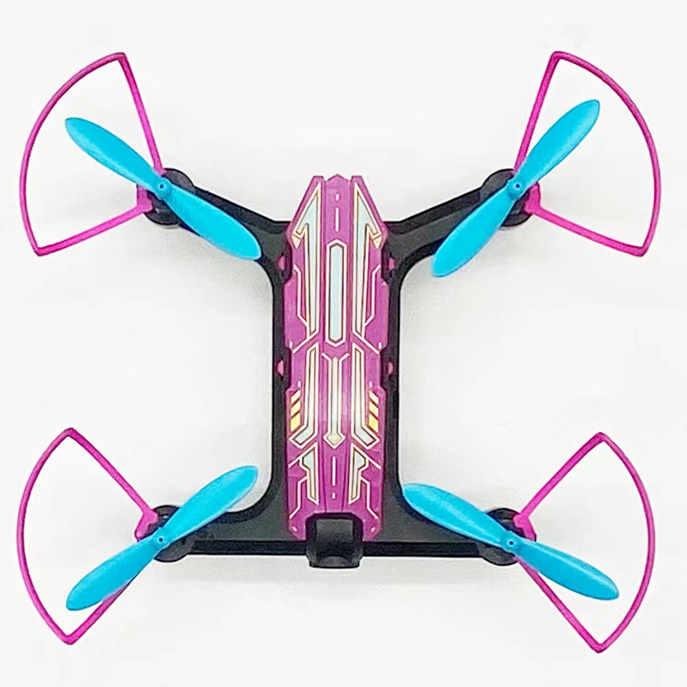 Buy Small Four Axis Aircraft With Light 2.4g Pink | Yallatoys.com