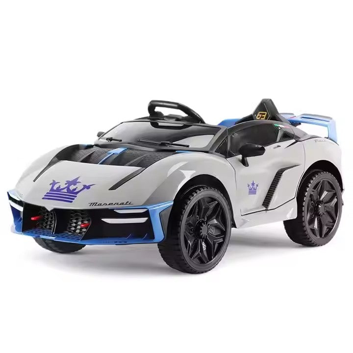 Buy Orbic Kids Battery Operated Car with Remote Control Grey | Yallatoys.com