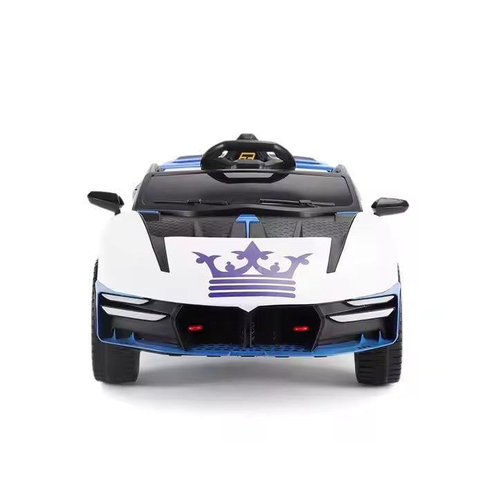 Buy Orbic Kids Battery Operated Car with Remote Control White | Yallatoys.com