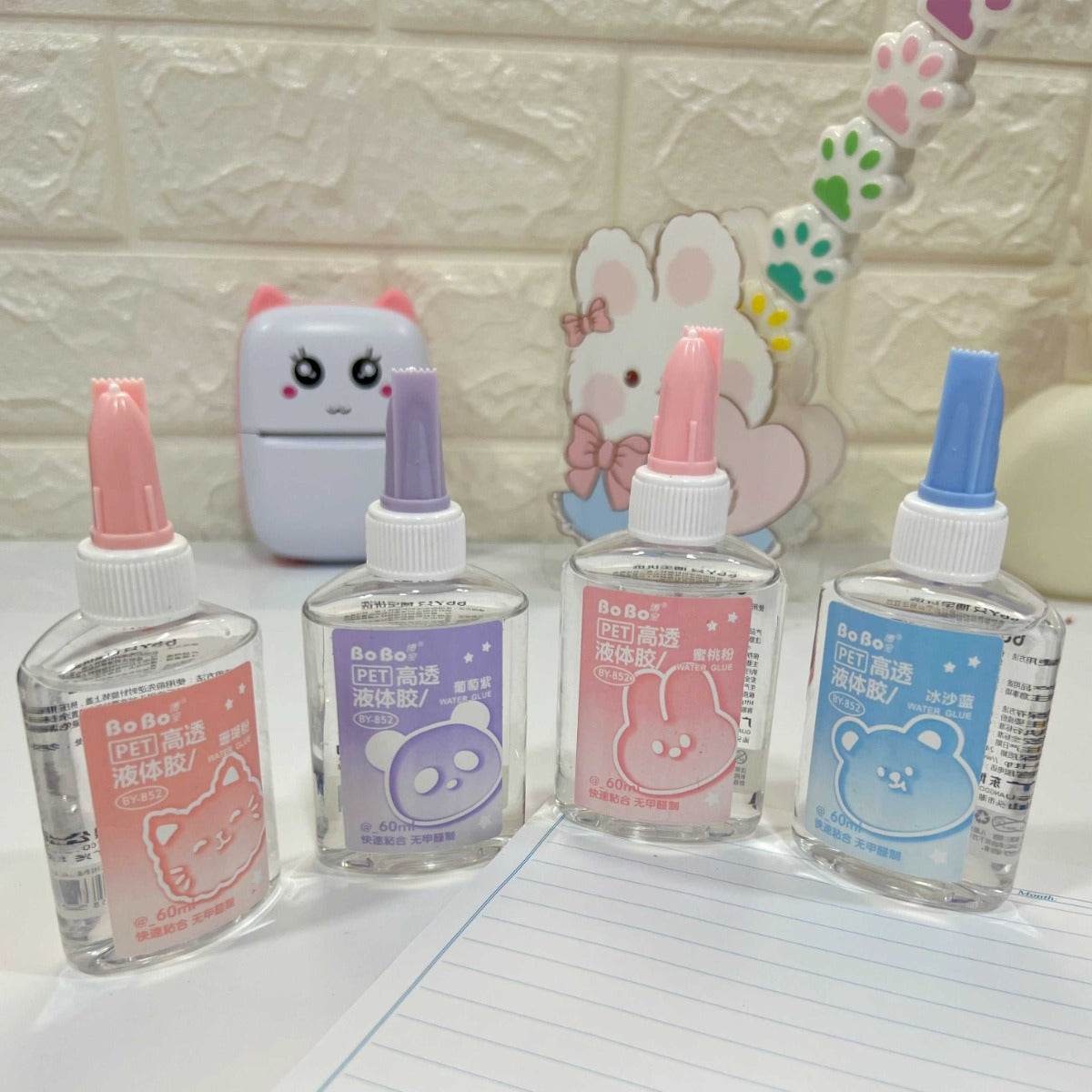 Buy Bo Bo Water Glue 60 ml Assorted (Sold Separately Subjected to Availability) | Yallatoys.com