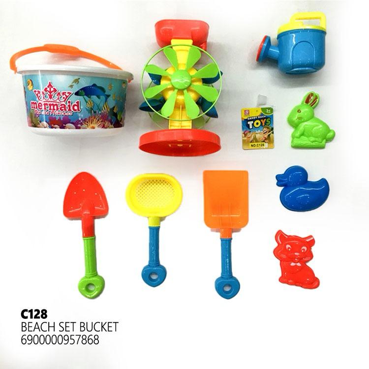 Buy Beach Bucket 8Pcs Set | Yallatoys.com