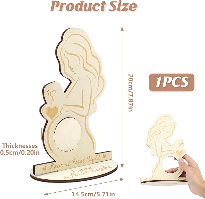 Sonogram Wooden Pregnancy Ultrasound Photo Frames Yalla Gifting Yallatoys