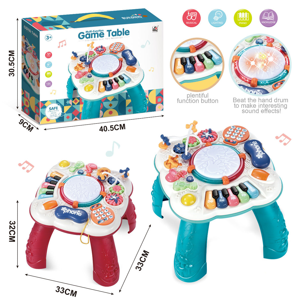 Buy Baby Musical Activity Table | Yallatoys.com