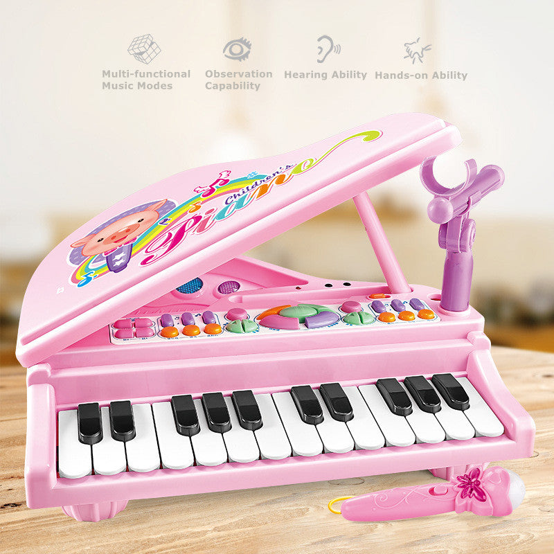 Buy Music Piano Pink | Yallatoys.com
