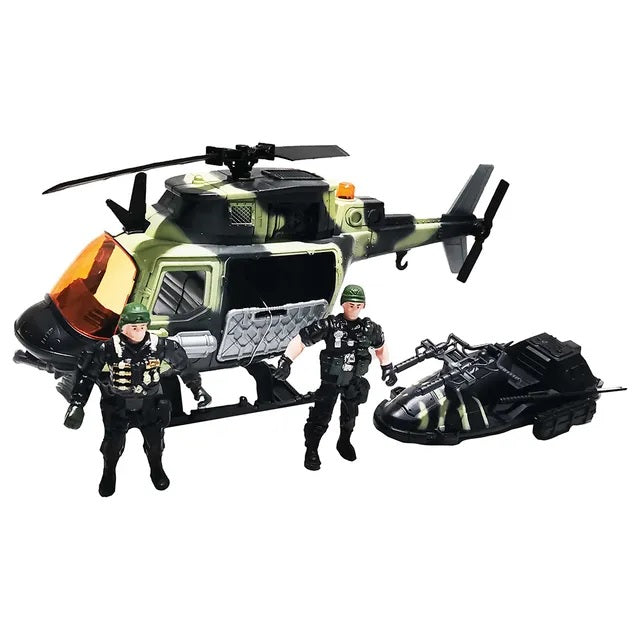 Buy Special Combat Military Helicopter Tank Playset | Yallatoys.com