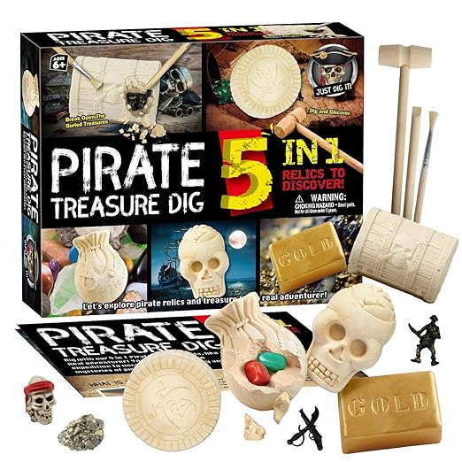 Buy Pirate Treasure Dig Kit | Yallatoys.com
