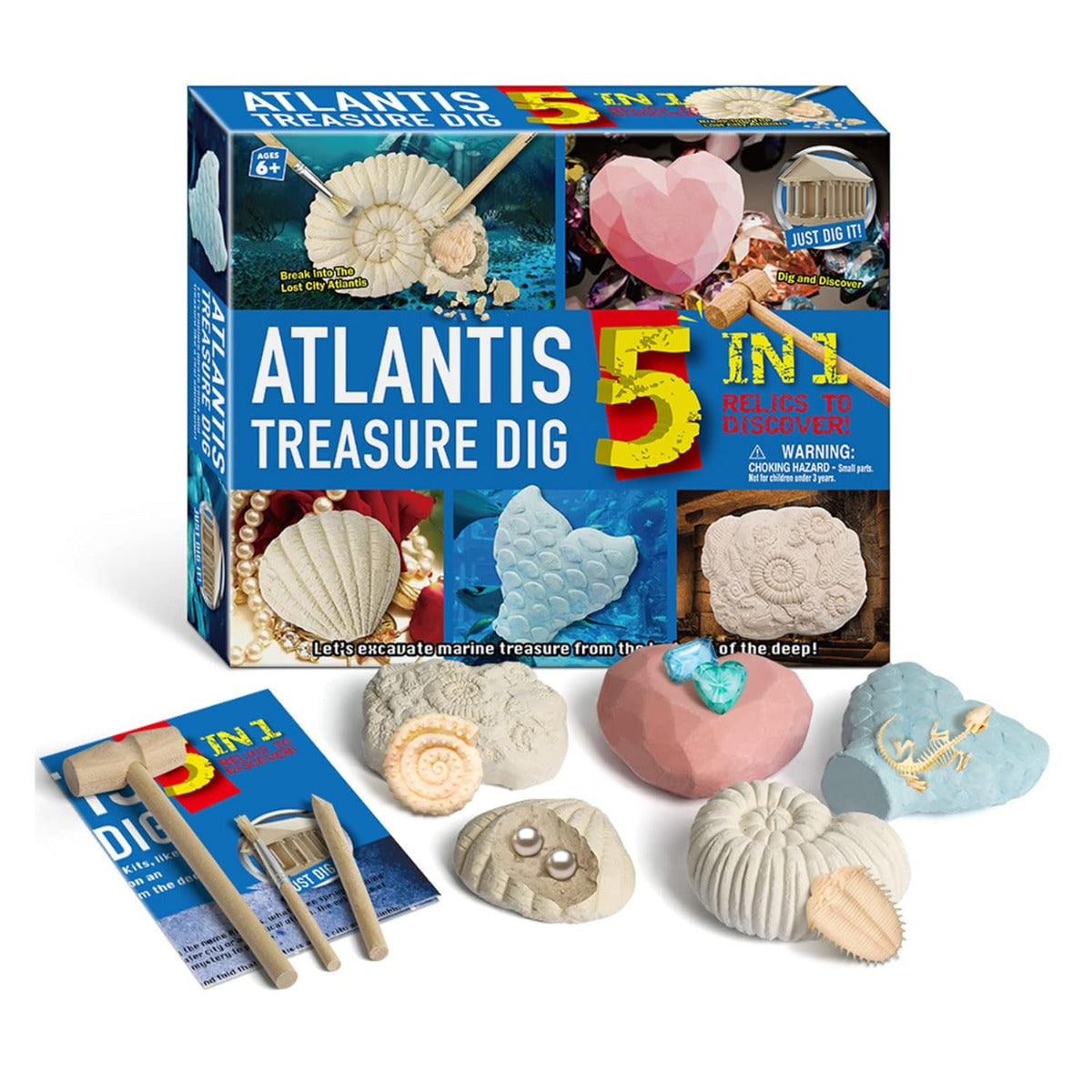 Buy Atlantis Treasures Dig Kit | Yallatoys.com