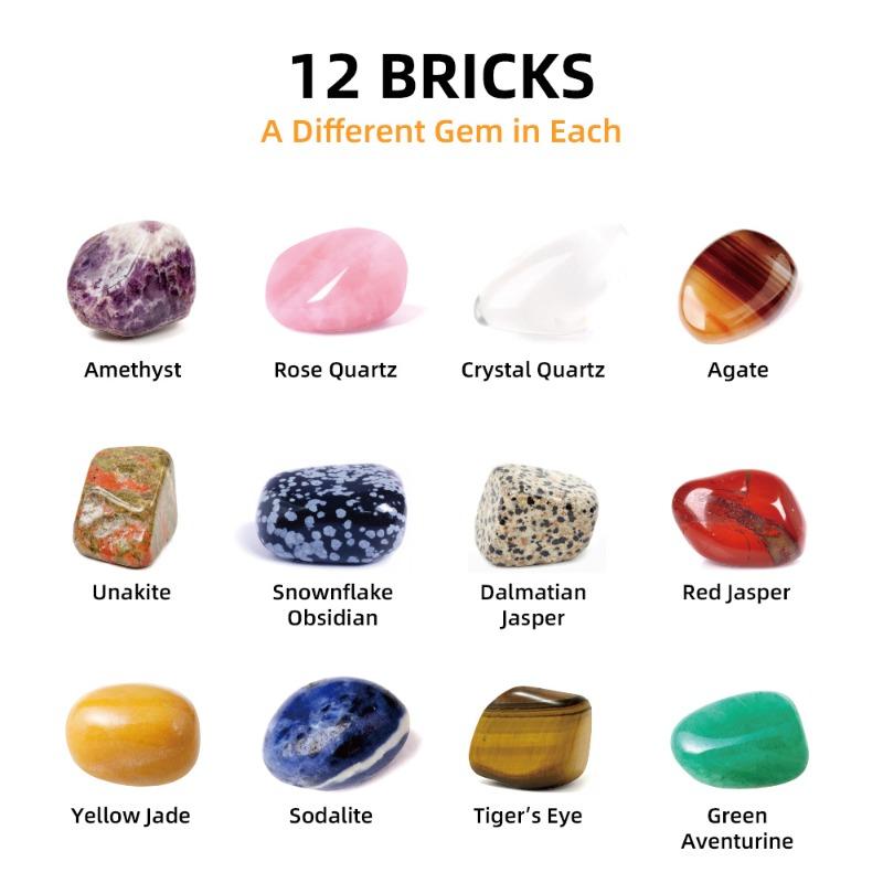 Buy Polished Rock Excavation Kit Set 12 Rocks | Yallatoys.com