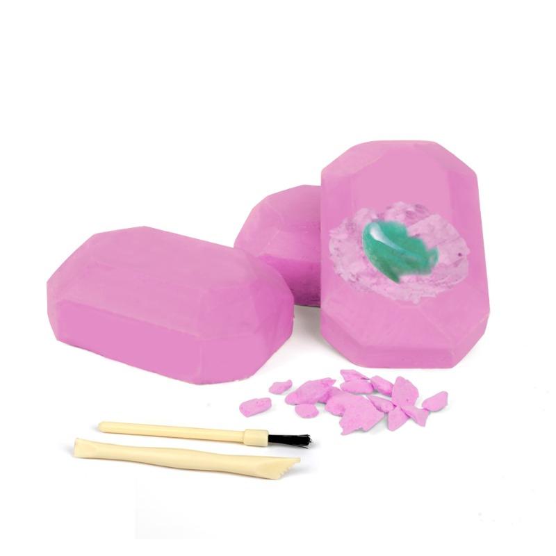 Buy Polished Rock Excavation Kit Set 12 Rocks | Yallatoys.com
