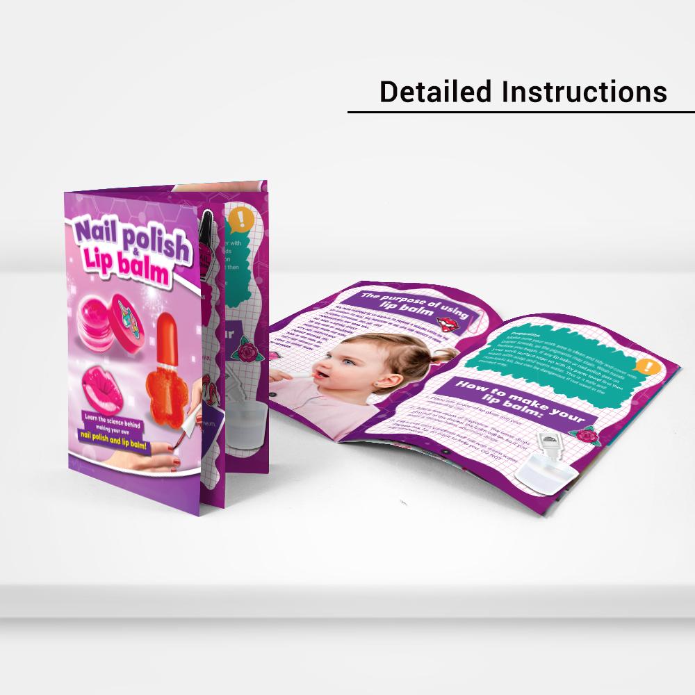 Buy Nail Polish And Lip Balm Experiment Kit | Yallatoys.com