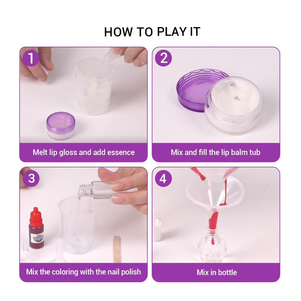 Buy Nail Polish And Lip Balm Experiment Kit | Yallatoys.com