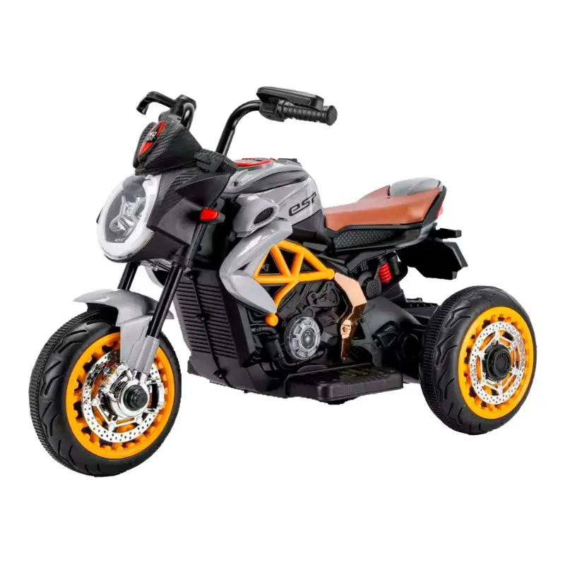 Buy Orbic Kids Electric Battery Operated Ride On Bike 12v Yellow | Yallatoys.com