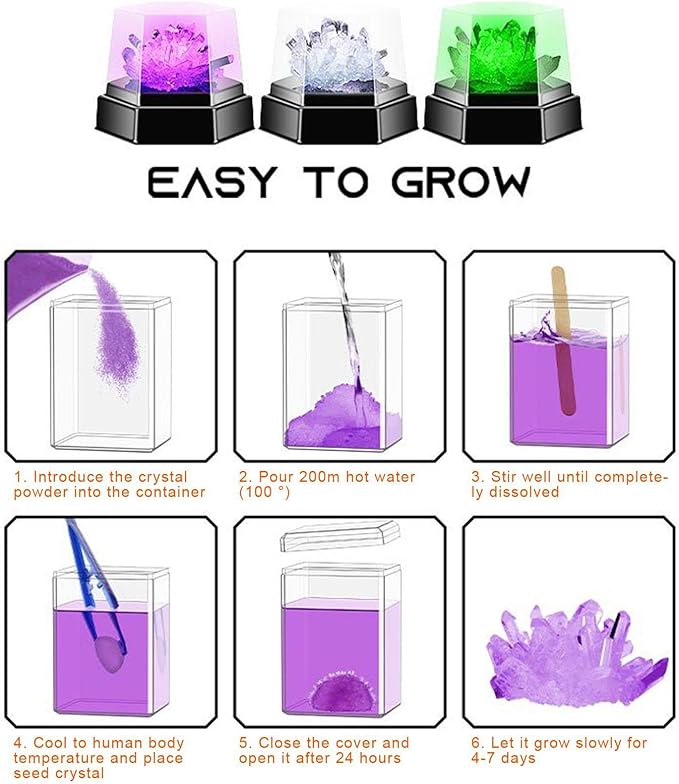 Buy Luminescent Crystal Growing Kit | Yallatoys.com