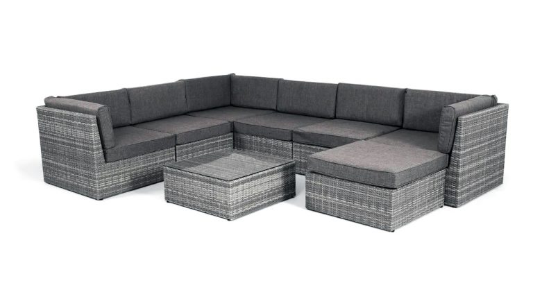 Buy Aria Sofa Set Grey | Yallatoys.com