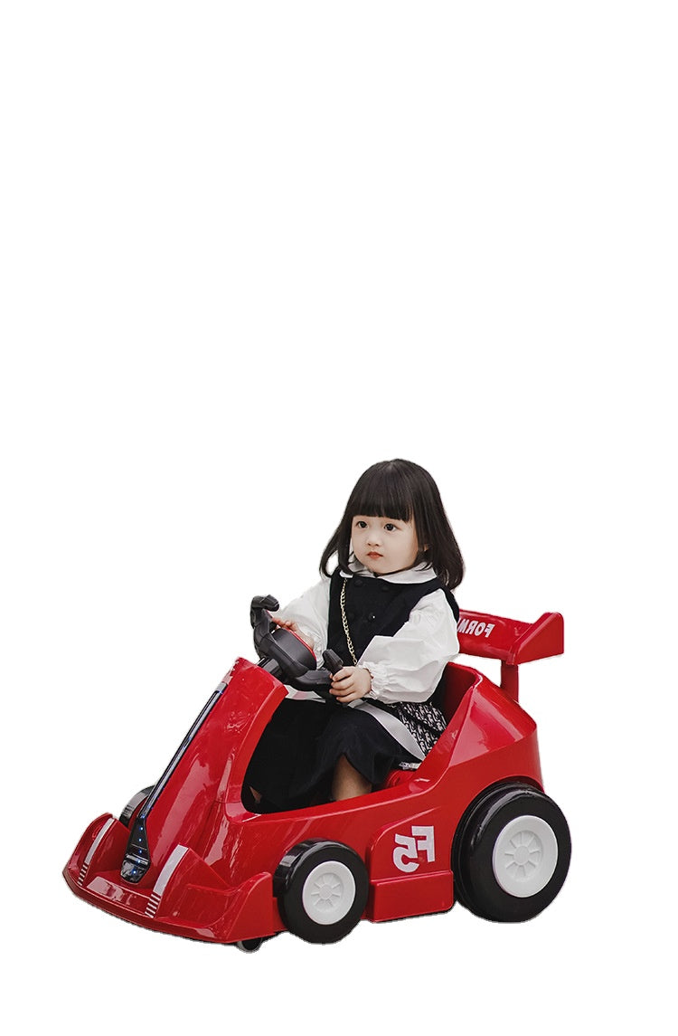Buy Kids Ride On Formula Go Kart Car Battery Operated (Sold Separately Subjected To Availability) | Yallatoys.com