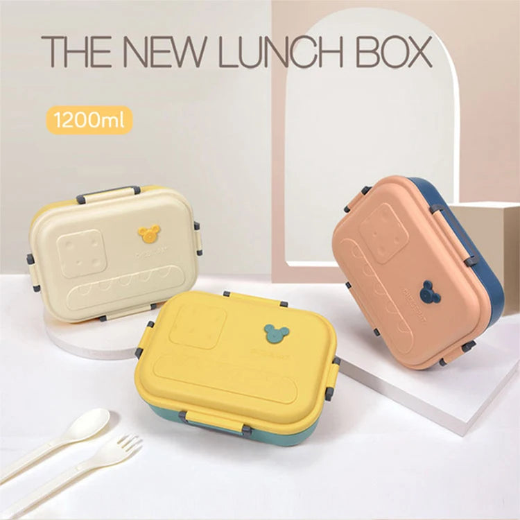Buy Bento Style Lunchbox PVC Assorted (Sold Separately Subjected to Availability) | Yallatoys.com