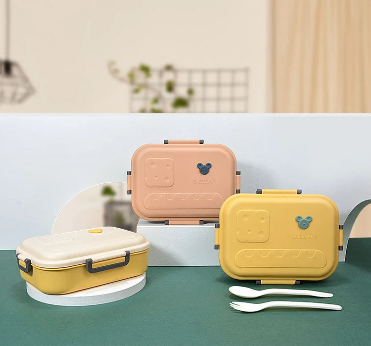 Buy Bento Style Lunchbox PVC Assorted (Sold Separately Subjected to Availability) | Yallatoys.com