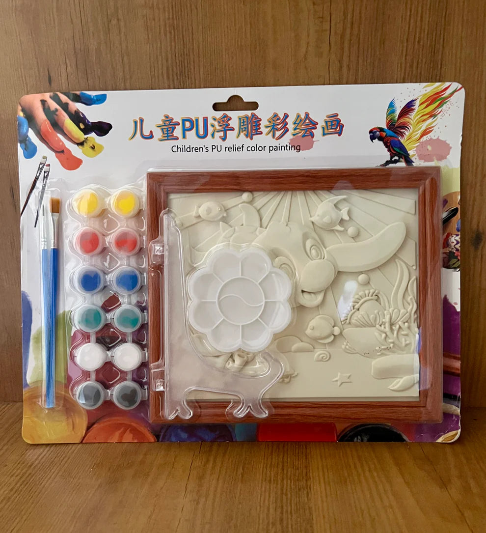 Buy Artist Painting Frame With Stand Set Assorted Design On Frame | Yallatoys.com