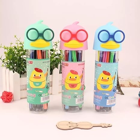 Buy Duck Colouring Pen 18 Pcs Assorted (Sold Separately Subjected to Availability) | Yallatoys.com