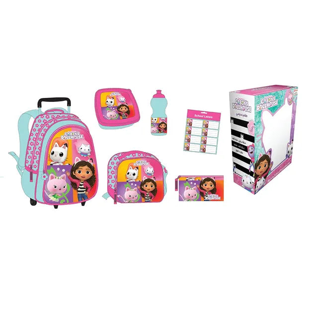 Buy Gabby's Doll House 6 In 1 Trolley Set 16inch | Yallatoys.com