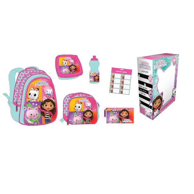 Buy Gabbys Doll House 6 In 1 Backpack Set 16inch | Yallatoys.com