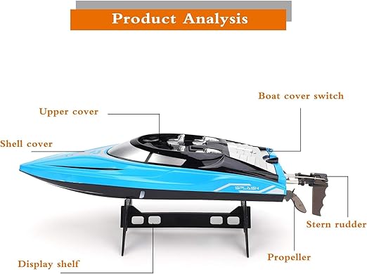 Buy Radio Remote Controlled High Speed Racing Boat | Yallatoys.com