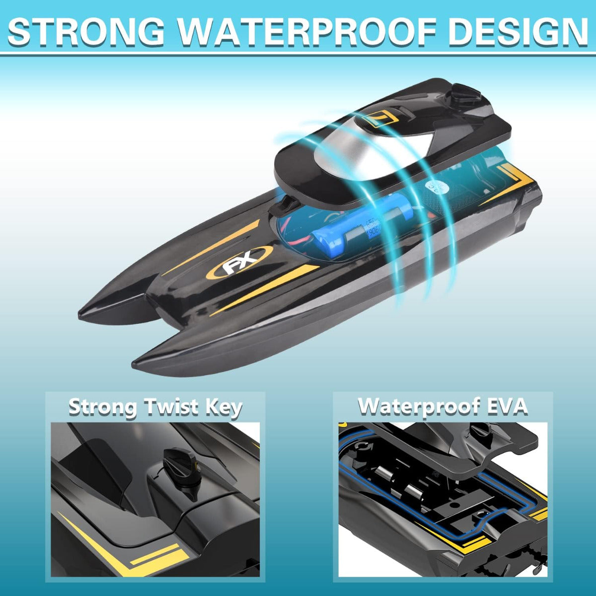 Buy Remote Control Boats for Pools and Lakes | Yallatoys.com