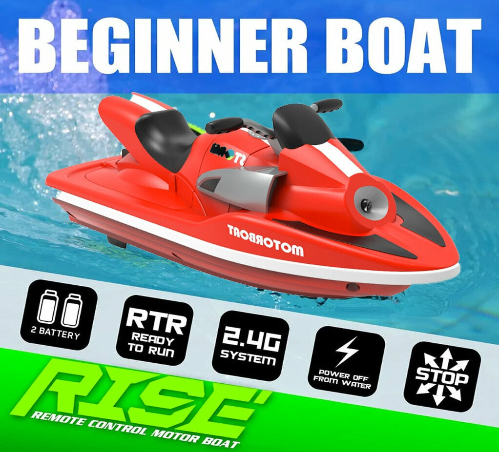 Buy Remote Control Dual Motor Led Racing Boat | Yallatoys.com