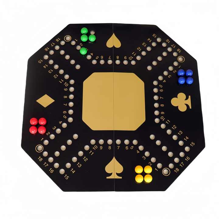 Buy Jackaroo Multi Player Wooden Board Game With Glass Marbles and Cards | Yallatoys.com