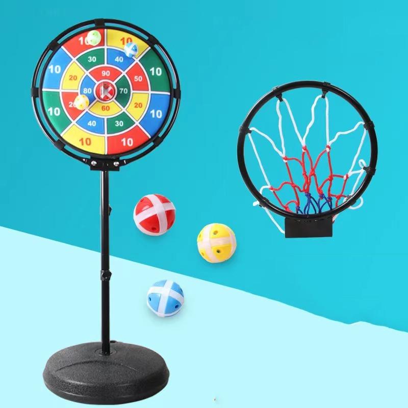 Buy Set of 2 in 1 Basketball Dartboard Game Shield | Yallatoys.com