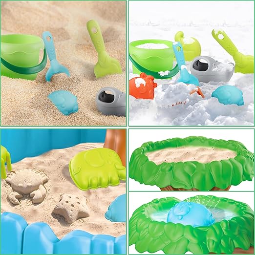 Buy Kids Toy 4 in 1 Outdoor Sand and Water Play Table Beach | Yallatoys.com