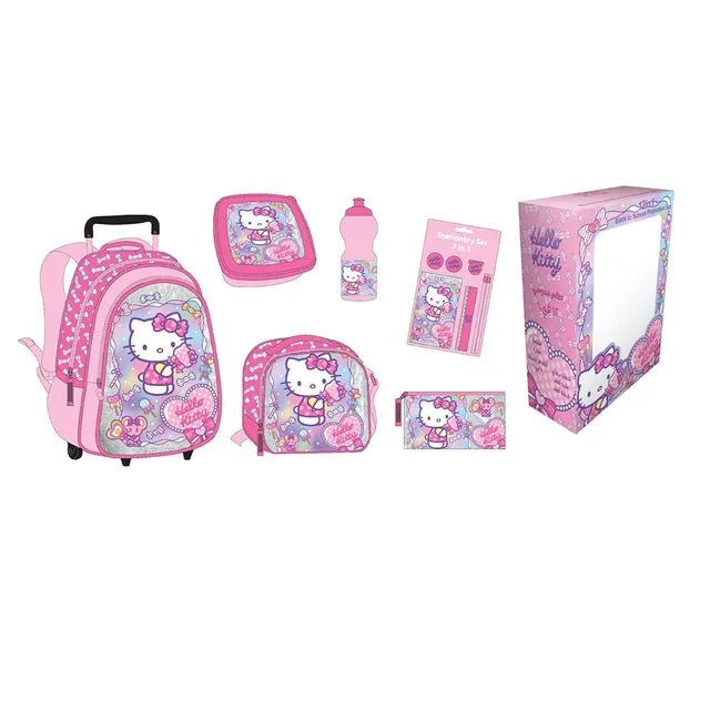 Buy Hello Kitty 12 In 1 Trolley Set 16inch | Yallatoys.com