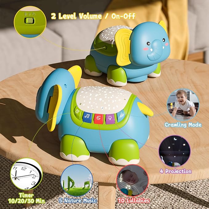 Buy Crawling Toys For Baby With Remote Control | Yallatoys.com