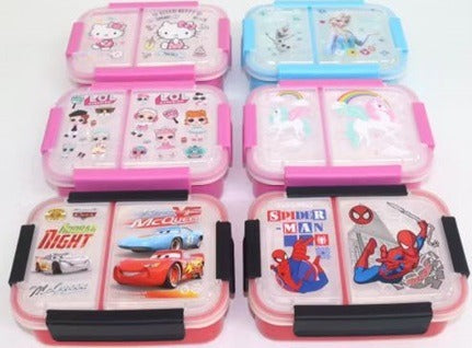 Buy Lunch Box Pvc Disney Theme Assorted (Sold Separately Subjected to Availability) | Yallatoys.com
