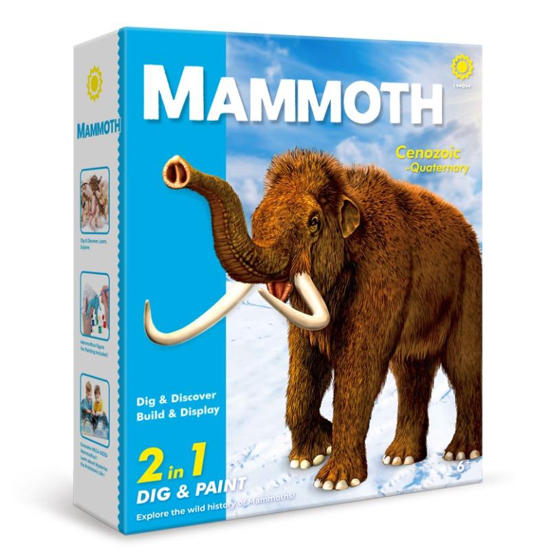 Buy Dinosaur Dig Excavation Kit Mammoths | Yallatoys.com