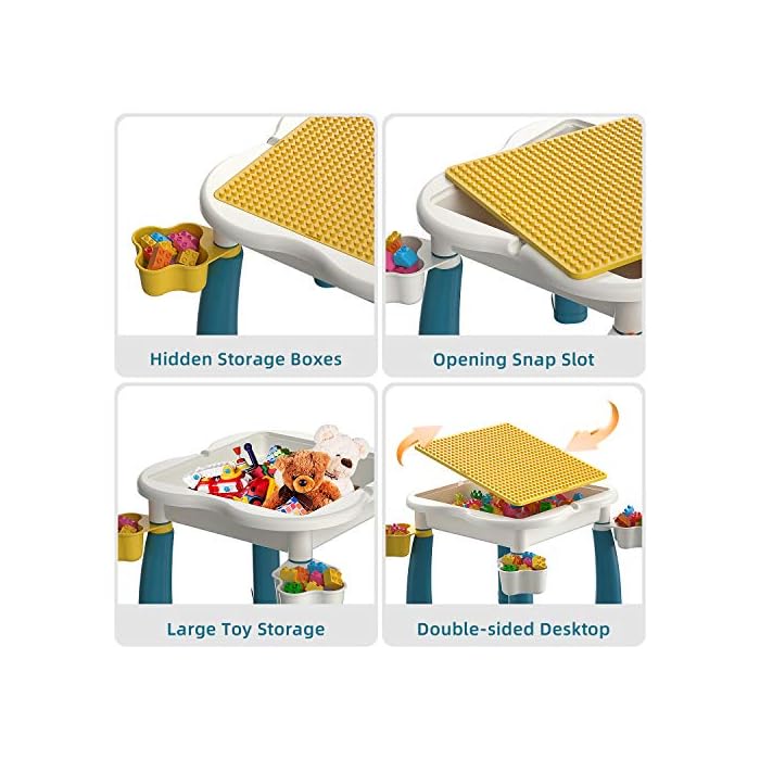 Buy Large Building Block Table and Chair | Yallatoys.com