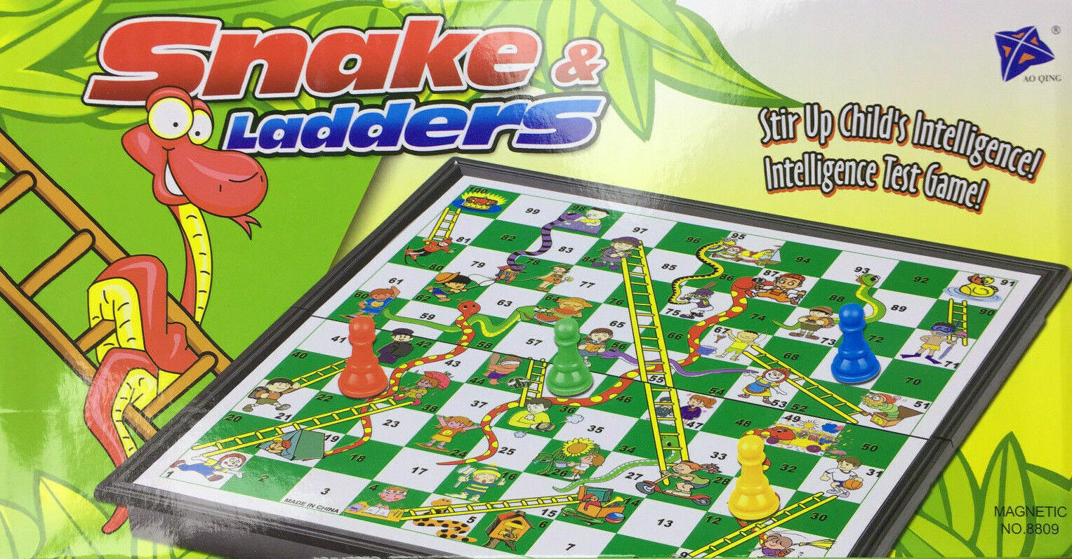 Buy Snake and Ladder Game Magentic Board | Yallatoys.com