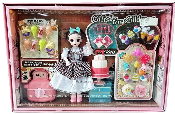 Buy Doll Playset with Birtday Theme Accessories | Yallatoys.com