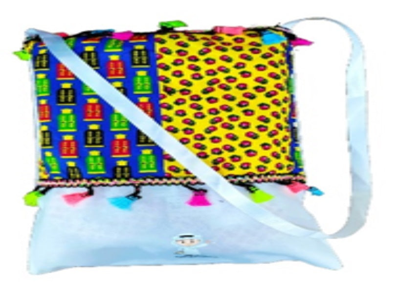 Buy Garangao Bag White Multi Pattern | Yallatoys.com