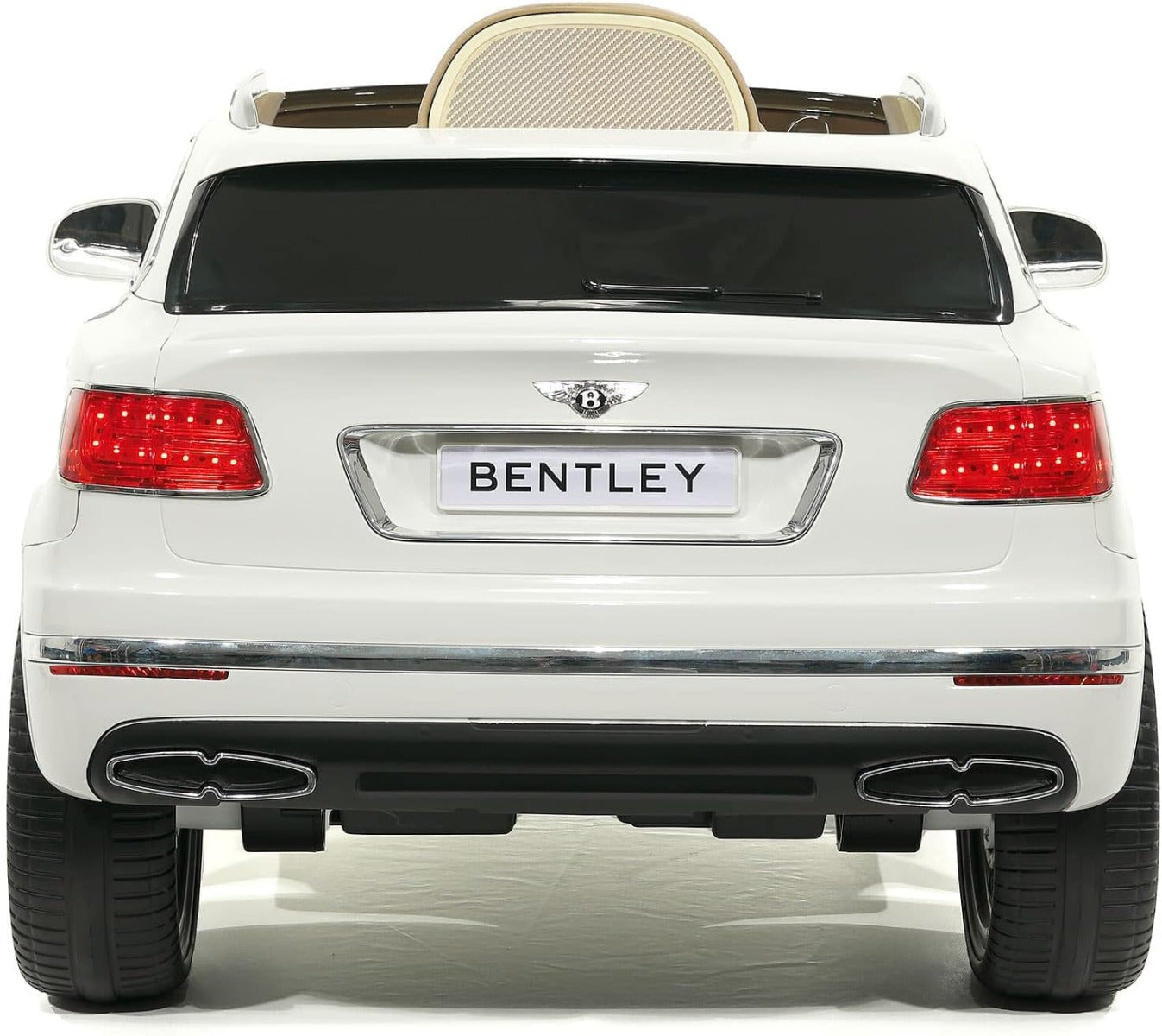 Buy Bentley Bentayga 12V Power Children Ride On Car Truck with Parental Remote White (Sold Separately Subject to Availability) | Yallatoys.com