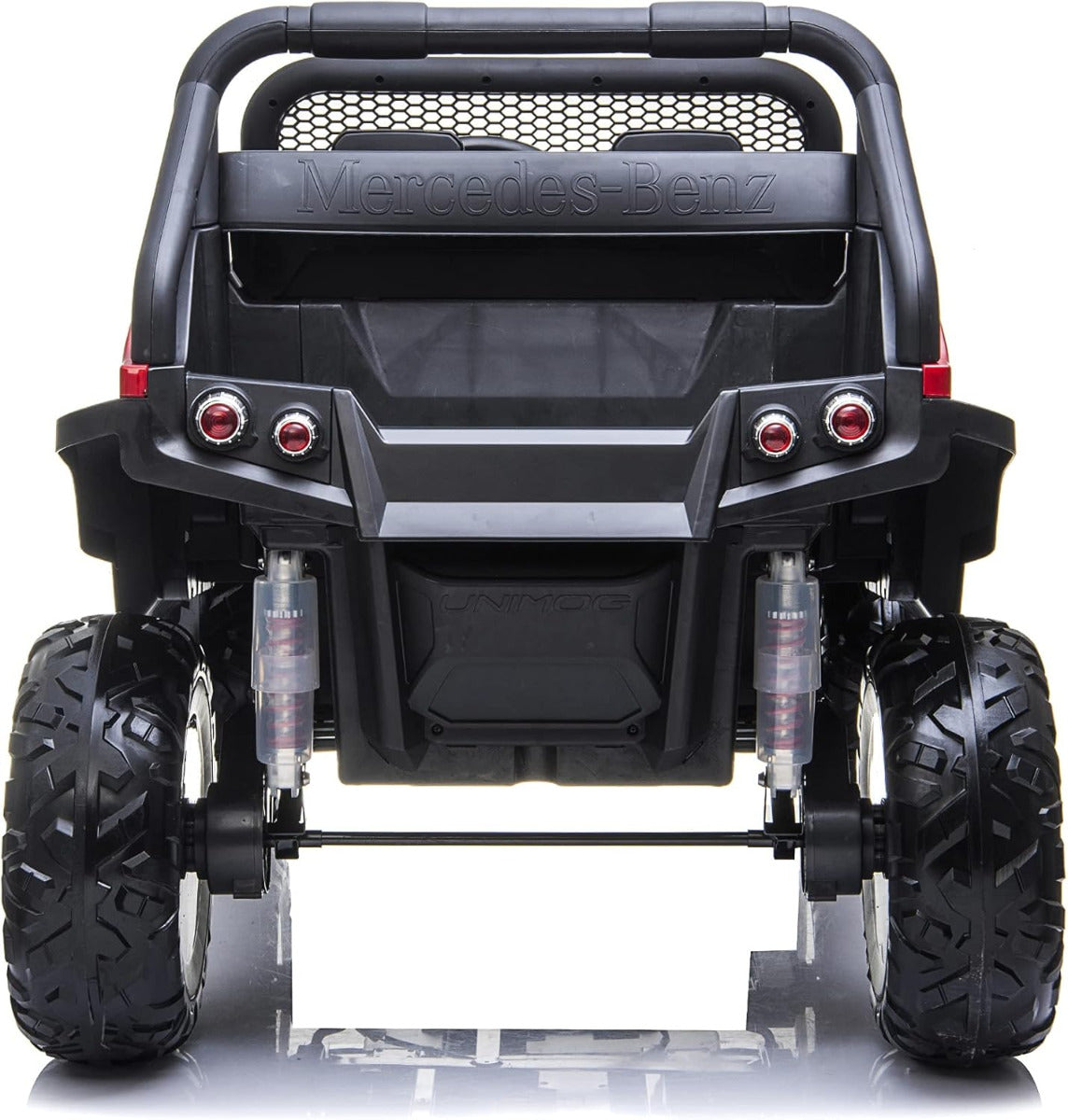 Buy Mercedes Unimog 12V UTV with 2 Seats and Remote Control Red | Yallatoys.com