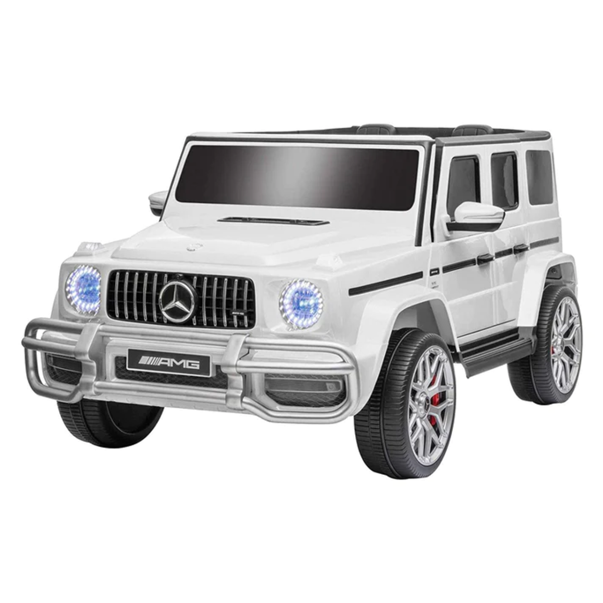 Buy Mercedes G Wagon 2 Seat 4WD G63 12V Battery Operated Kids Ride on | Yallatoys.com