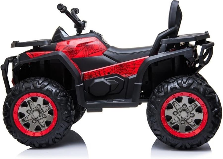 Buy Kids Ride on Quad bike 4 wheel drive 12V Battery Operated Spider Red | Yallatoys.com