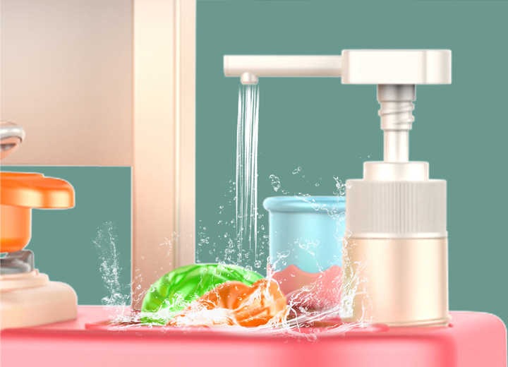 Buy Kitchen Stand Pretent Play Toy for Girls | Yallatoys.com