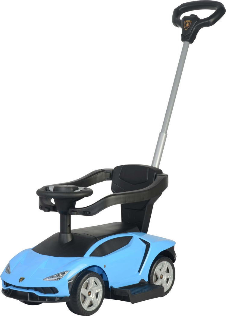 Buy Lamborghini 3 in 1 Ride On Car with Canopy and Handle (Sold Separately Subject to Availability) | Yallatoys.com