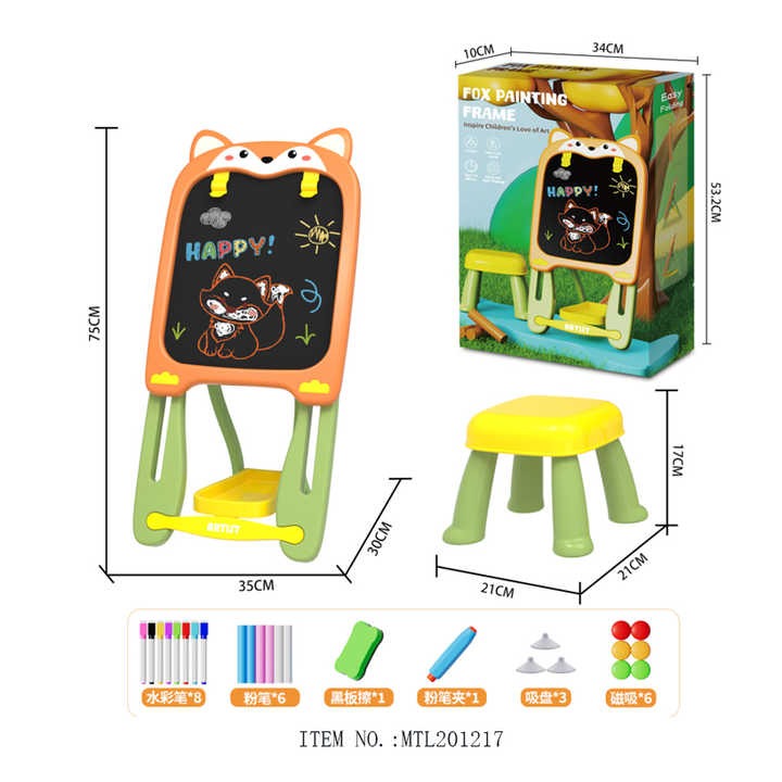 Buy Drawing Board Toy with Chair Creative Fun for Kids | Yallatoys.com