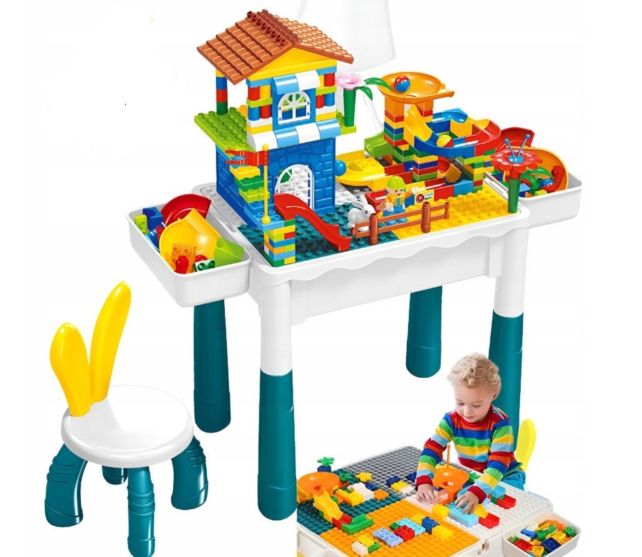 Buy Multifunction Table Block With Chair | Yallatoys.com